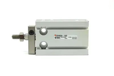 SMC CDUK20-15D Pneumatic Compact Cylinder, 20mm Bore, 15mm Stroke