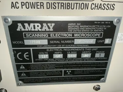 Used AMRAY INC 3200C Electron Microscopes Ohio US | HGR 24 #1463393