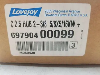 New | in-Stock LOVEJOY 697904-00099 Conveyor Parts | ND Industrial Surplus #1218956