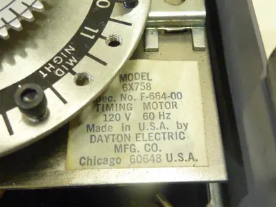 USED DAYTON ELECTRIC 6X758