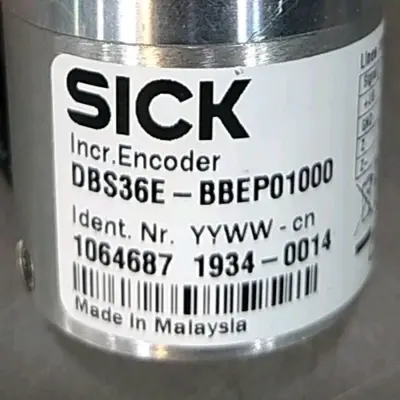 Sick DBS36E-BBEP01000 Incremental Rotary Encoder Loc5E1/6
