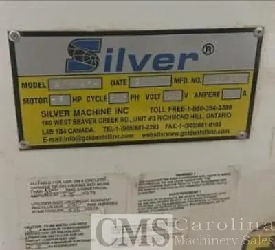 USED 2015 SILVER SLIDING TABLE SAW