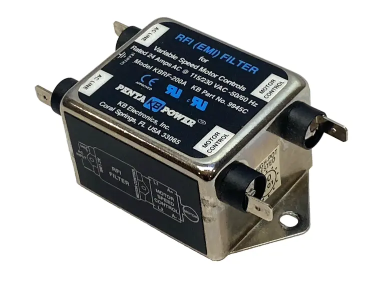 Used KB Electronics RFI EMI AC Line Filter 200A 115/230V 9945C Misc Electrical & Power Parts Michigan US | Maverick Industrial Sales #1397511