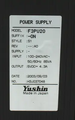 USED YOKOGAWA F3PU20