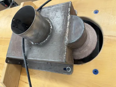 Home made machine using Larick spindles | Larick | Sanders-Edge, Brush, Profile, Spindle
