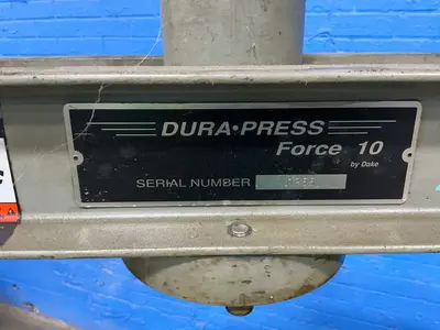 Used DURAPRESS FORCE 10 H-Frame Presses Ohio US | HGR 24 #1353658