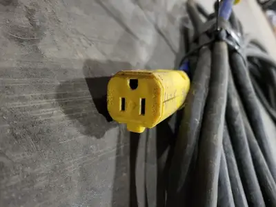 162 ft SOOW Power Extension Cord 14/3 AWG 15A 125V