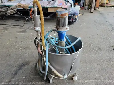 Pump Bin w/ 1.5 hp Motor