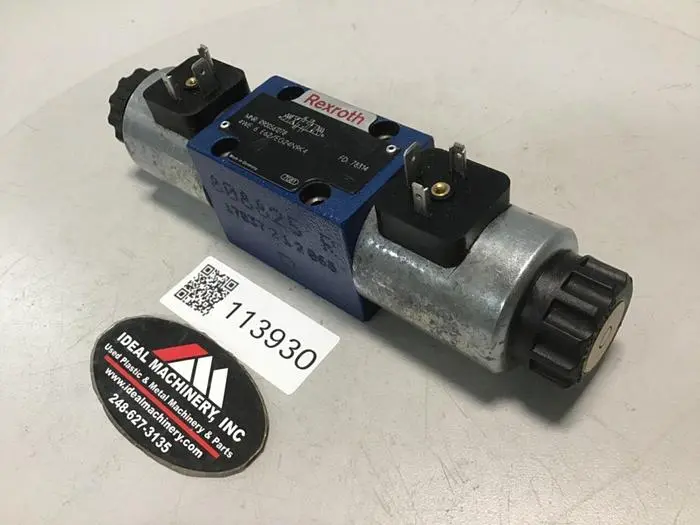 Used REXROTH 4WE6E62/EG24N9K4 Valves/Fittings Michigan US | Ideal Machinery #587627