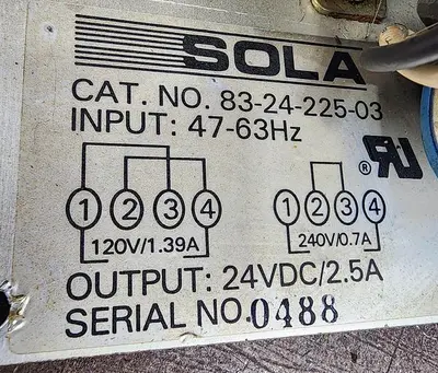 USED SOLA 83-24-225-03