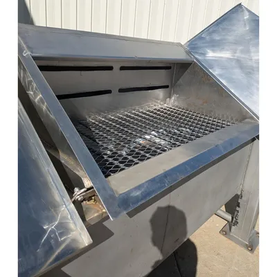 Used Industrial Stainless Steel Double Ribbon Blender - 36 Cu/Ft