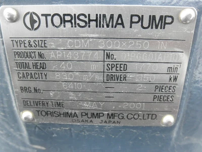 NEW TORISHIMA CDM 300X250