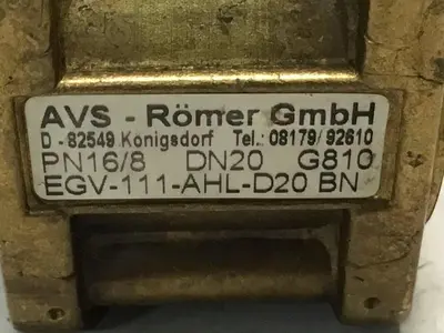 USED AVS-ROMER EGV-111-AHL-D20 BN