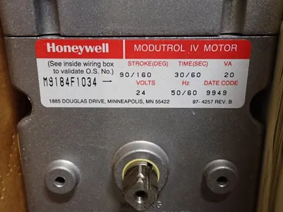 Used HONEYWELL M9184F1034 Rotary Actuators Ohio US | HGR 24 #779172
