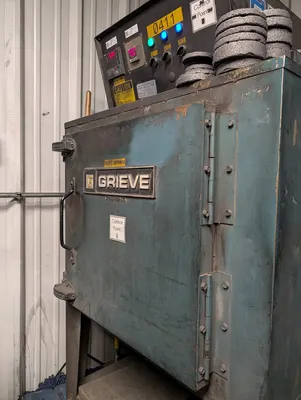 Grieve AA-500 Crowfoot Oven 460/3/60, 500F, 1/3hp; Dims: 5' x 4' x 6'