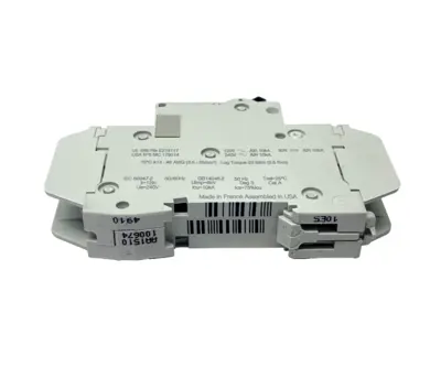 New | in-Stock Schneider Electric C60 UL489 - MCB - 1P - 10 A Circuit Breakers Michigan US | Maverick Industrial Sales #1395059