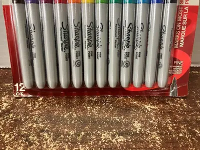 Assorted Color Sharpie Markers