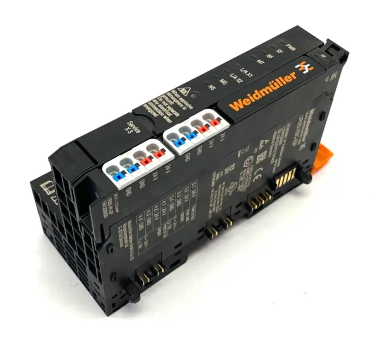 Used WEIDMÜLLER ETHERNET/IP REMOTE I/O FIELDBUS COUPLER PLC Ethernet Equipment | Maverick Industrial Sales #1103965