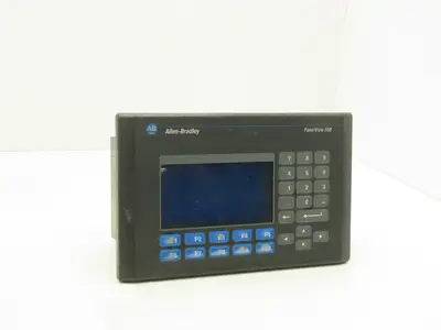 Allen Bradley 2711-K5A2 PanelView 550 HMI Control Terminal Ser F Rev K FRN 4.10