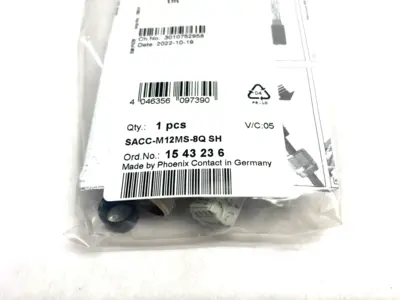 New | in-Stock Phoenix Contact Ethernet Data Connector 8-Position Bus Bars & Plugs Michigan US | Maverick Industrial Sales #1391407