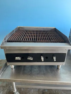 75-0195 24'' Gas Charbroiler Countertop