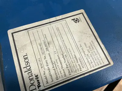 Used DONALDSON TORIT WSO 101 Dust Collectors Ohio US | HGR 24 #1309952