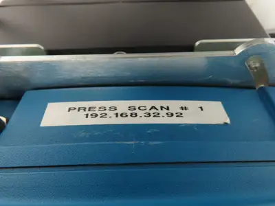 Accu-Sort AXIOM400 2L2M Custom Bar Code Scanner w/Base and Power Supply