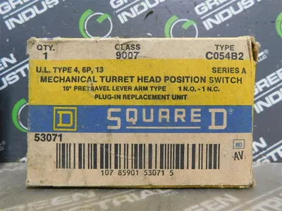 Square D 9007 C054B2 Mechanical Turret Head Position Switch Series A New