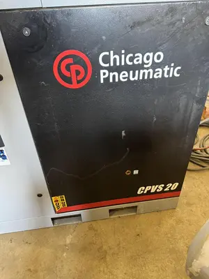 New | in-Stock CHICAGO PNEUMATIC CPVS20 Rotary Screw & Sliding Vane Air Compressors Michigan US | Aucto #1334510