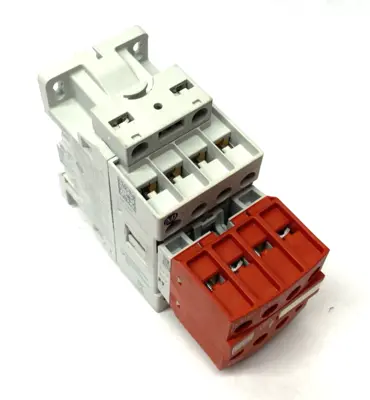 USED ALLEN BRADLEY SER. A MCS-E SAFETY CONTACTOR, 16A, AC3 DUTY