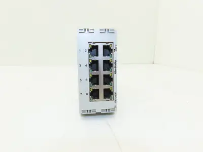 Allen Bradley 1783-US08T Stratix 2000 Ethernet Switch Unmanaged PLC Series A