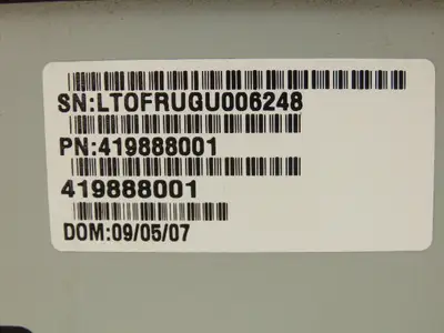 Sun StorageTek IBM Ultrium LTO 4 Tape Drive Fibre Channel 4GB Module 419888001