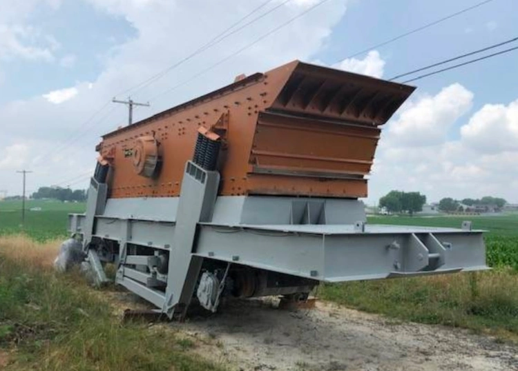 Used HEWITT-ROBINS V11 VIBRATORY SCREENER Circular Screeners Pennsylvania US | US Recycling Equipment #479570