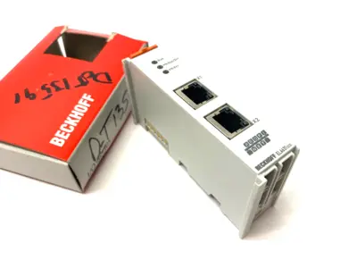 USED BECKHOFF ETHERCAT 2-PORT COMMUNICATION INTERFACE PROFINET CONTROLLER