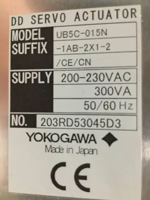 USED YOKOGAWA UB5C-015N-1AB-2X1-2/CE/CN