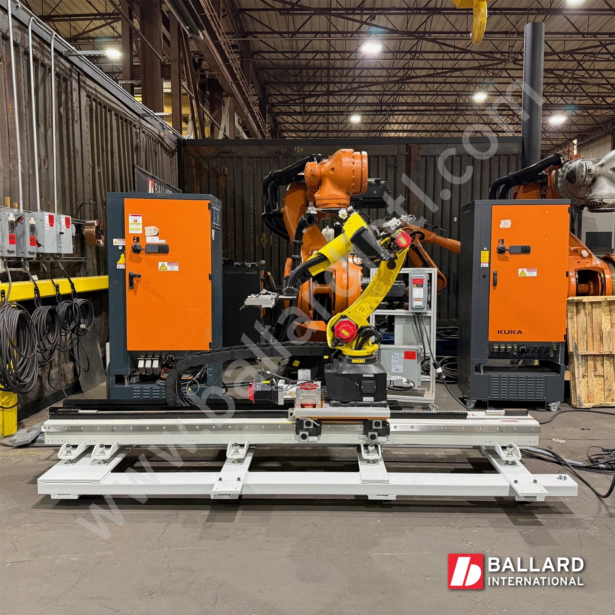 FANUC M-10iD/12 w/ R30iB Plus & GUDEL TMF-1 Linear Rail – 3 Meter