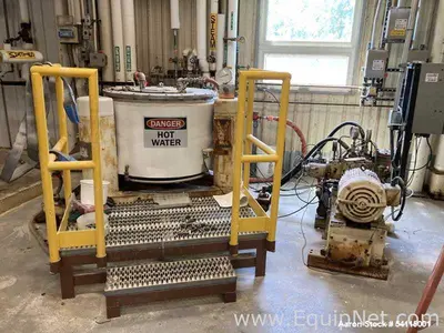 Used Tolhurst 30” Basket Centrifuge | Top Unload | 0–1000 RPM | Stainless Steel
