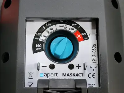 NEW BIAMP MASK4CT-BL