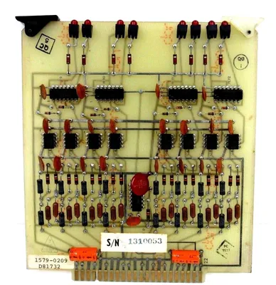 USED TOCCO 1579-0209 CIRCUIT BOARD 15790209 D81732