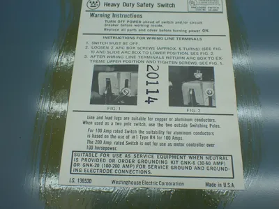 Used WESTINGHOUSE JHU363 Disconnects Ohio US | HGR 24 #879685