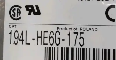 Allen Bradley 194L-HE6G-175 Rotary Handle Dial Actuator Loc4B1