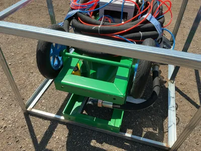 New JCT DB500 Dustless Blasting Unit, Includes SHWL Sand Blast Hose W.P. : 1.2 MPa, Approximately 53...
