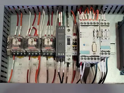 4HP, 600V Motor Starter Control Panel w/ 10A, 3-Pole Circuit Breaker CED63A010