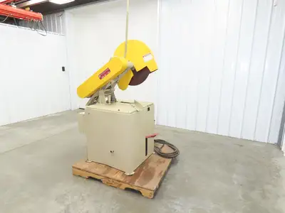 Everett 16-MIT Cut Off Abrasive Metal Saw 16" Blade Exhaust Blower 10Hp 3210RPM