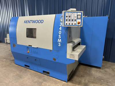 Kentwood R340SM3 Moving Blade Gang Rip Saw w/ Advantage Rip I Infeed