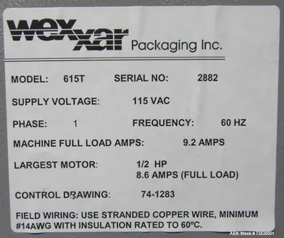 USED WEXXAR 615-T