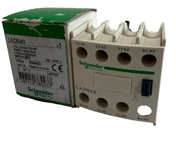 NEW SCHNEIDER ELECTRIC LADN40 CONTACT BLOCK