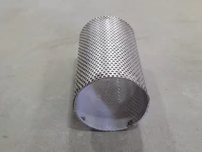 3-1/2" Dia. x 6"H Strainer w/ Inner Screen