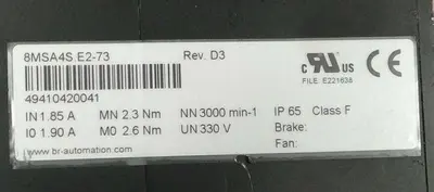 USED B&R AUTOMATION 8MSA4S.E2-73