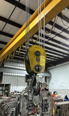 Used ANCHOR 10 TON DOUBLE GIRDER BRIDGE CRANE Cranes (Misc) Wisconsin US | Lemke Machinery Sales #1506478